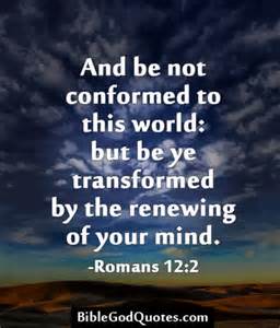 conformed to the world
